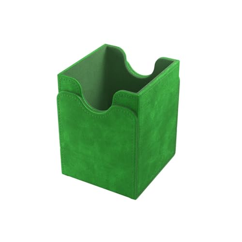 GameGenic Deck Box – Squire XL Green 100CT – Durable and Sturdy TCG, OCG, CCG Card Storage – Compatible with Pokemon, Yugioh, Commander, and MTG Magic: The Gathering Cards - Image 2