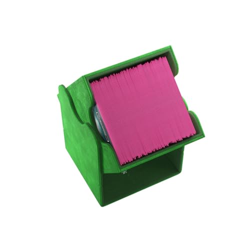 GameGenic Deck Box – Squire XL Green 100CT – Durable and Sturdy TCG, OCG, CCG Card Storage – Compatible with Pokemon, Yugioh, Commander, and MTG Magic: The Gathering Cards - Image 3