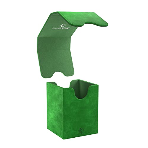 GameGenic Deck Box – Squire XL Green 100CT – Durable and Sturdy TCG, OCG, CCG Card Storage – Compatible with Pokemon, Yugioh, Commander, and MTG Magic: The Gathering Cards - Image 5