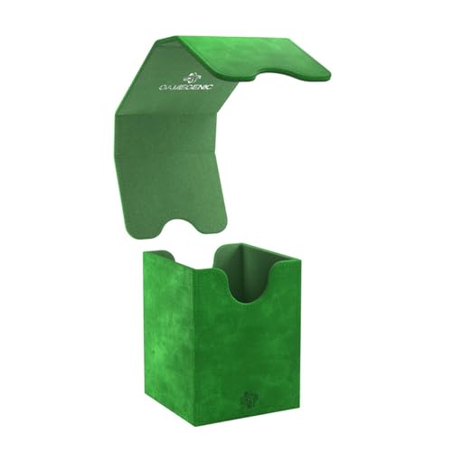 GameGenic Deck Box – Squire XL Green 100CT – Durable and Sturdy TCG, OCG, CCG Card Storage – Compatible with Pokemon, Yugioh, Commander, and MTG Magic: The Gathering Cards - Image 4