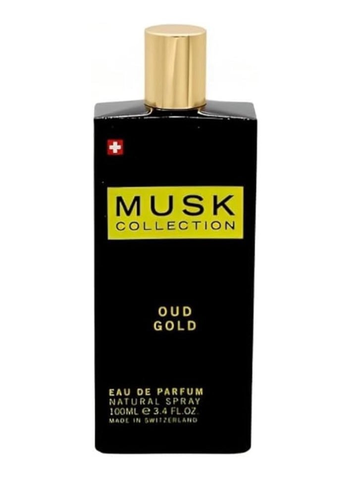 Musk Collection Musk Collection Oud Gold natural Spray 100ML 3.4 f loz  - Image 1