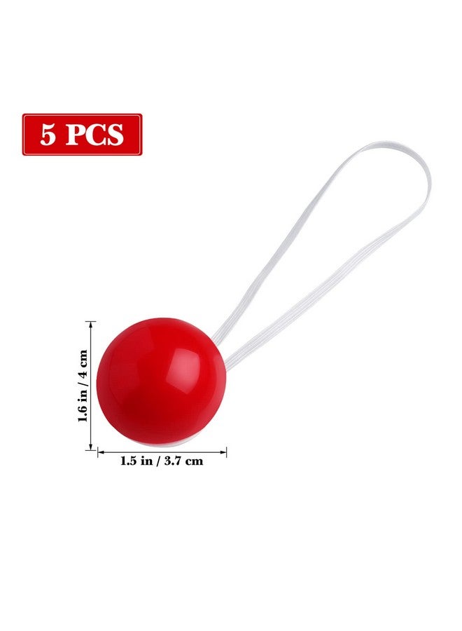 ستوبوك قطع من أنف المهرج المضيئة من STOBOK، أنف المهرج الأحمر الوامض لعيد الميلاد، زي الكرنفال، ملابس الحفلات التنكرية، دعائم الأنف - Image 2