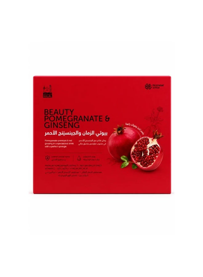 Pomegranate and Korean red ginseng - 10 ml - 30 packages