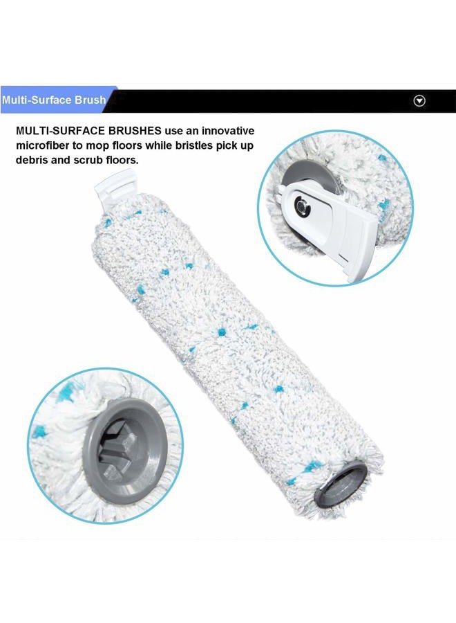 LBLVBNEWD SKROS 2554A Brush Roller & Filter Replacement Set Compatible with Bissell CrossWave Cordless Max 2554A25902593 and 2596 All in One Wet-Dry Vacuum Cleaner (3 Mulit-Surface Brush + 3 Filters) - Image 4