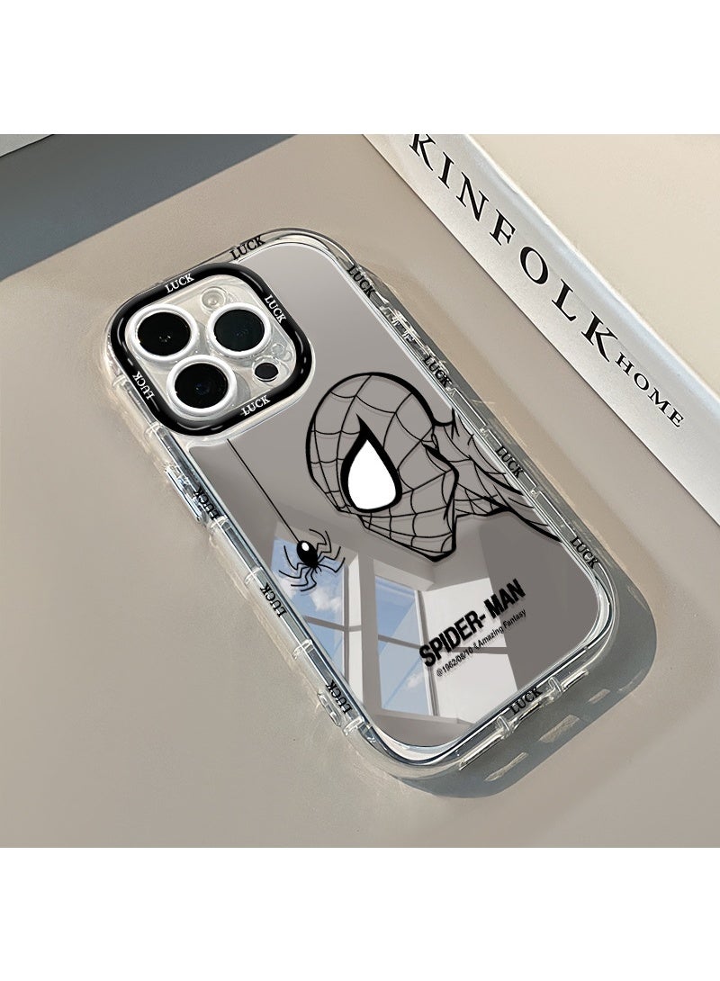 NIBEMINENT Spiderman Line Protective TPU Case Cover For iPhone 15 Pro - Image 1