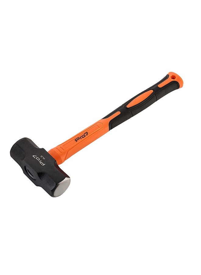 LAWAZIM Pro7 Engineer Hammer with Fiber Handle - 4lb - Club Hammer with Non-Slip Shock-Absorbing Handle - for Precision Striking Metalworking Construction Blacksmithing and Industrial Applications - Image 1