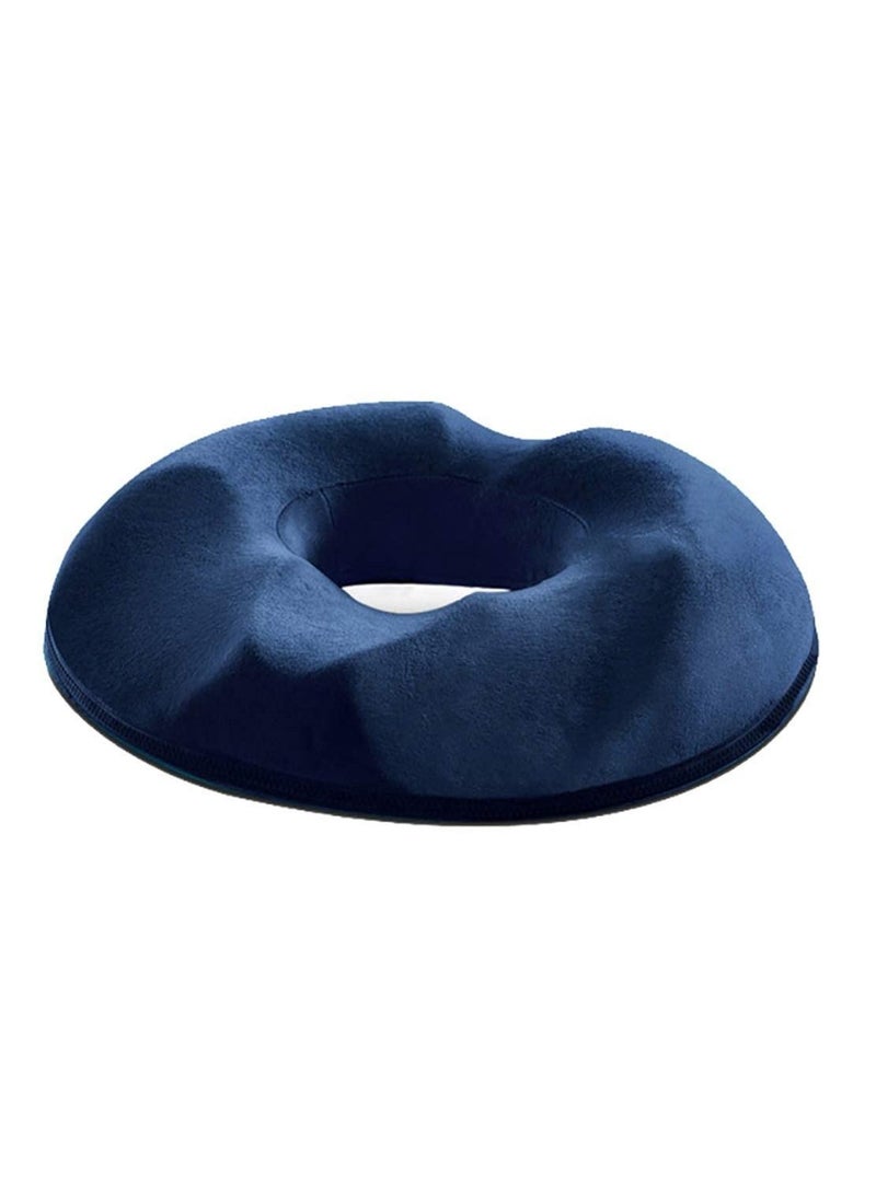Shaping Message Seat Cushion Memory Foam Pillow Sofa Office Chair Pad Cushion(navy Blue)  - Image 1
