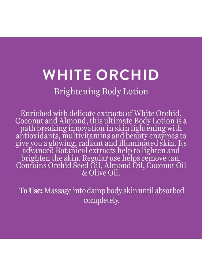 Biotique White Orchid Brightening Body Lotion For Extra Brightening & Radiance 300Ml  - Image 5