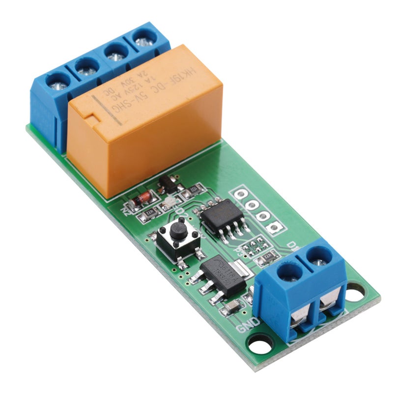 DC 5/6/9/12V Motor Reverse Polarity Module Time Adjustable Delay Relay 2A Drive Current - Image 2