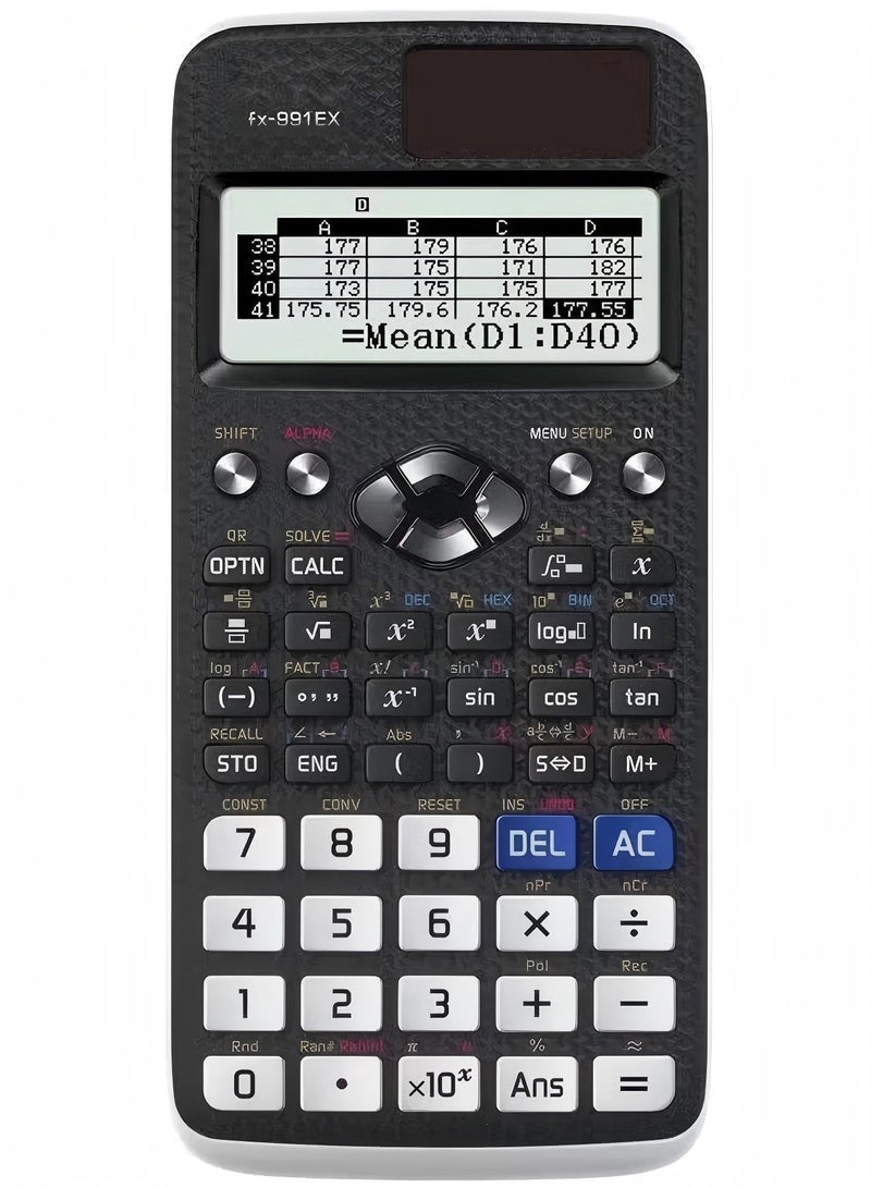 FX-991EX-W-DT Scientific Calculator Black - Image 2