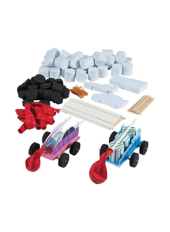 Fun Express Diy Steam Car Kits Makes 10 Stem Educational And Science Activities For Kids - Image 2