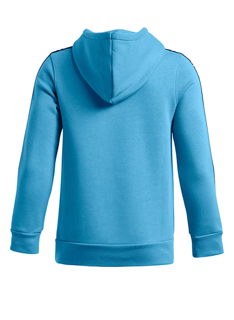 اندر ارمور Boys' UA Icon Fleece Taping Hoodie