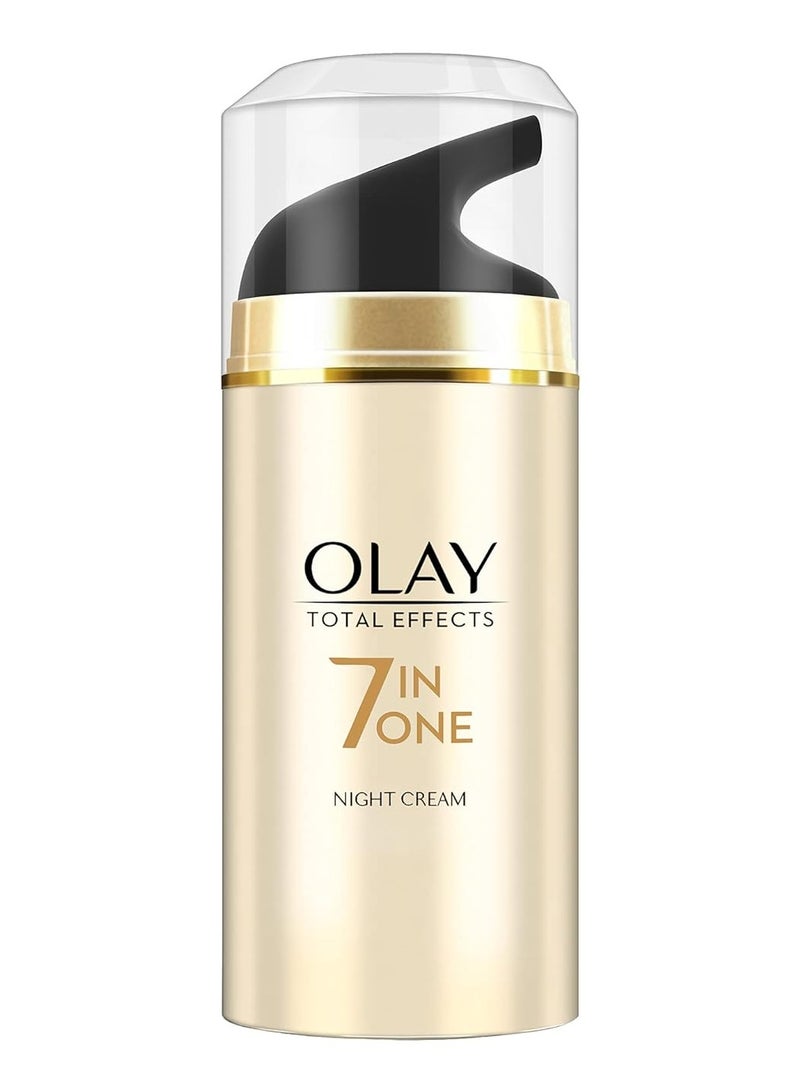 Olay Night Cream Total Effects 7 in 1, Night Cream, 50g - Image 1