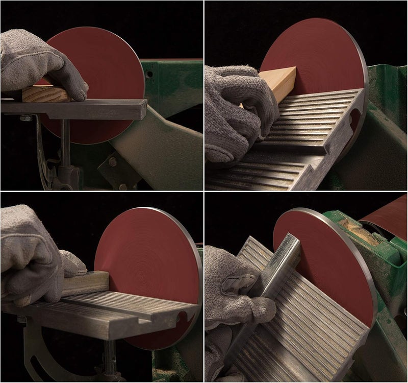 S SATC Premium PSA Sanding Discs 6 Inch 100 PCS 60 80 120 180 240 320 400 600 800 1000 Grit Aluminum Oxide Self Stick Adhesive Sanding Discs for Random Orbital Sander and Belt Disc Sander - Image 5