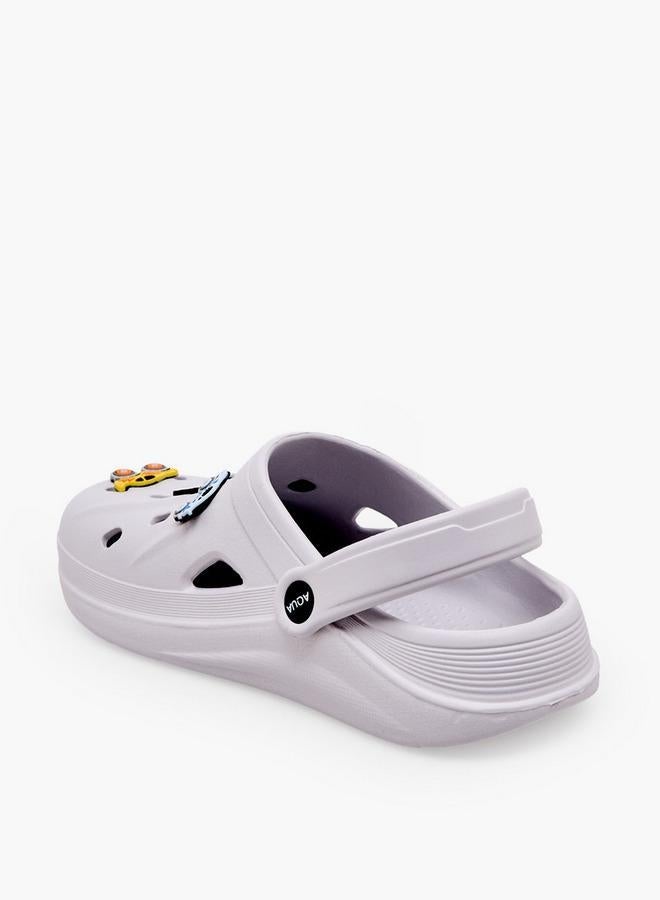 Aqua Boys Monster Trucks Jibbitz Clogs - Image 5