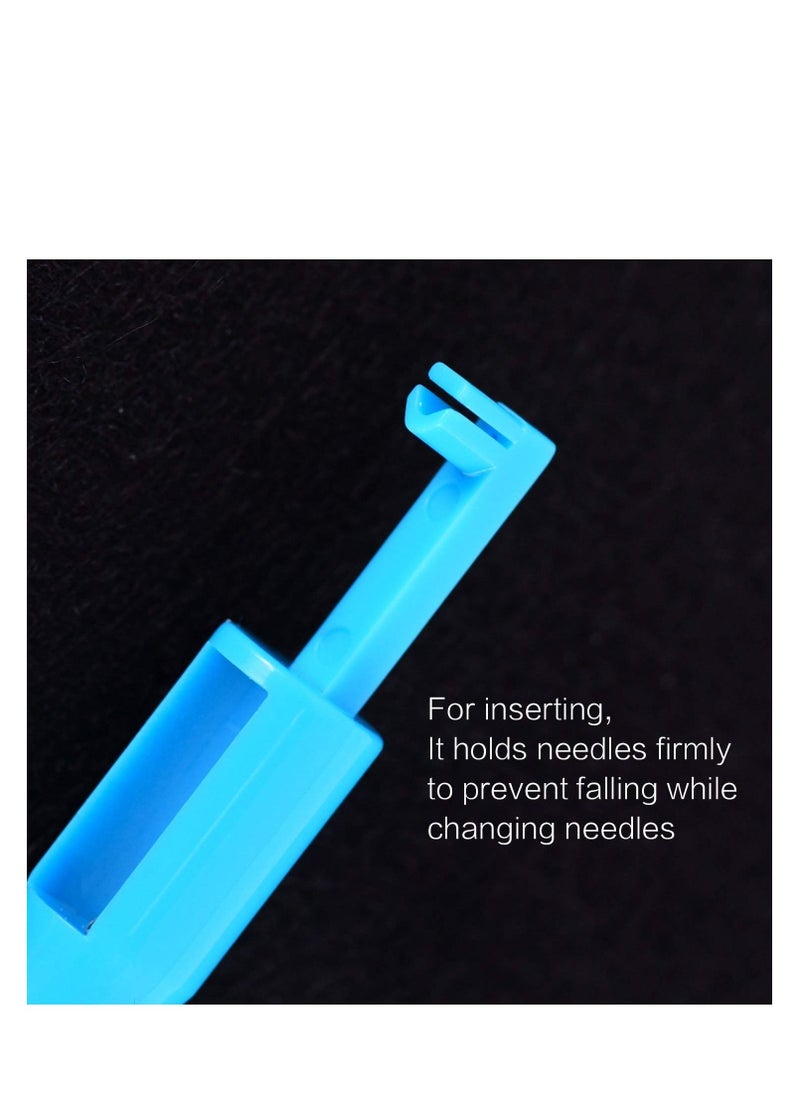 SYOSI - Sewing Machine 3 Pieces Sewing Needle Inserter Automatic Needle Threader, Needle Threading Tool for Sewing Machine - Image 1