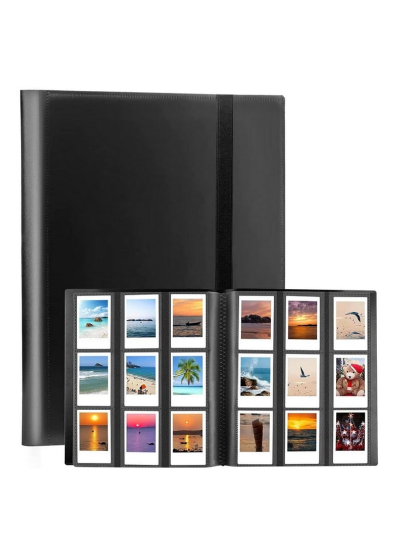 432 Pockets 3 Inches Instax Film Photo Album for Fujifilm Instax Mini 12 11 9 Evo 90 70 40 8 7 LiPlay Instant Camera Album Holds 432 Polaroid Pictures Leather Cover Scrapbook Storage - Image 1