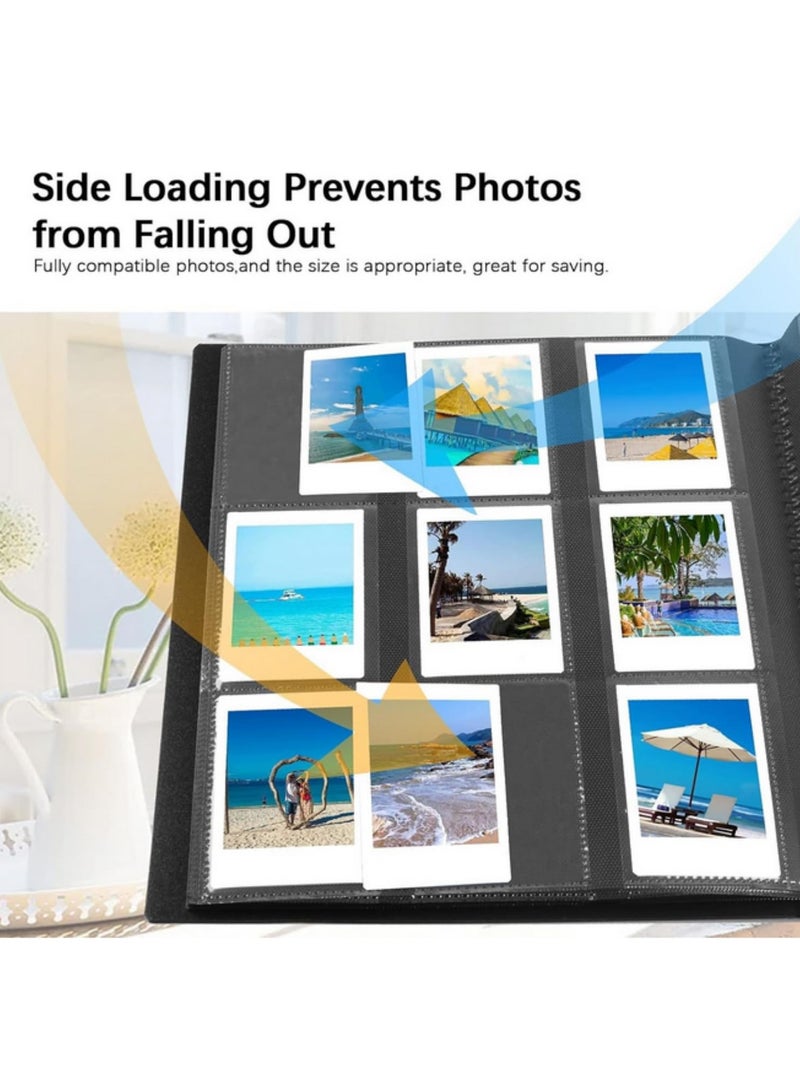 432 Pockets 3 Inches Instax Film Photo Album for Fujifilm Instax Mini 12 11 9 Evo 90 70 40 8 7 LiPlay Instant Camera Album Holds 432 Polaroid Pictures Leather Cover Scrapbook Storage - Image 4