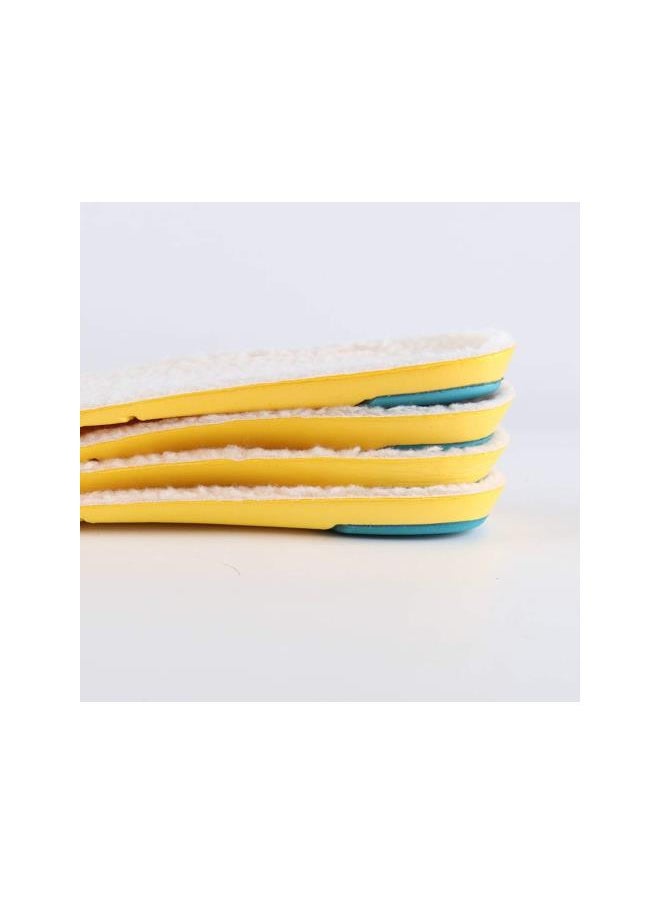 WYBOT - Winter Warm Insoles Sports Fleece Inserts Cuttable Furry Soft Shoe Insoles for Women Men Shoes Boots Wellies Slippers (35-40) - Image 1