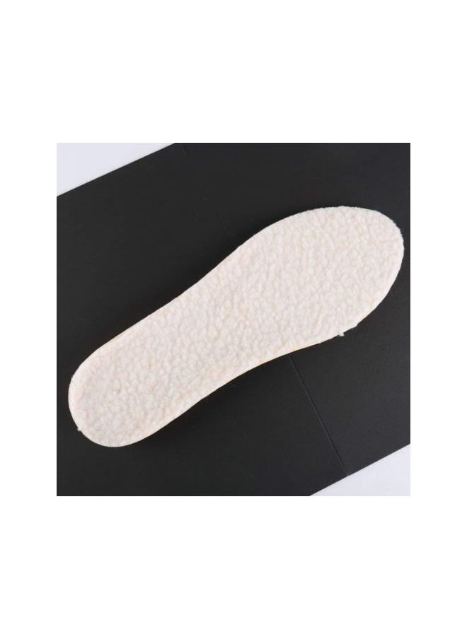 WYBOT - Winter Warm Insoles Sports Fleece Inserts Cuttable Furry Soft Shoe Insoles for Women Men Shoes Boots Wellies Slippers (35-40) - Image 1