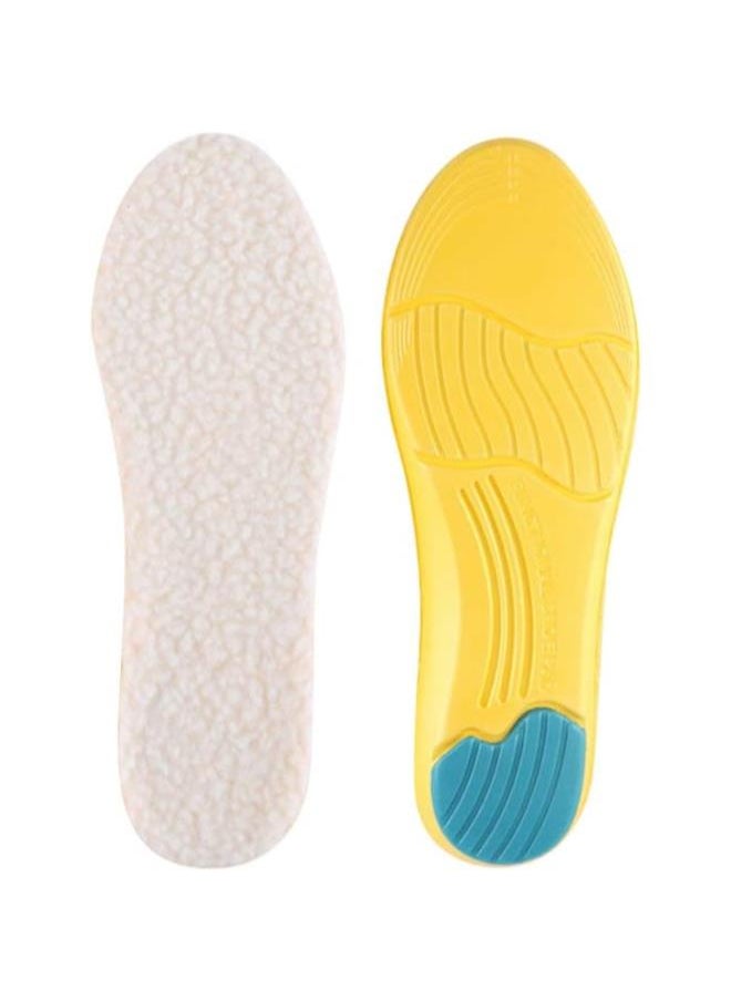WYBOT - Winter Warm Insoles Sports Fleece Inserts Cuttable Furry Soft Shoe Insoles for Women Men Shoes Boots Wellies Slippers (35-40) - Image 1