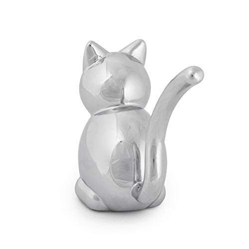 Umbra Zoola Cat Ring Holder, Metal Ring Display for Jewelry, Chrome - Image 5