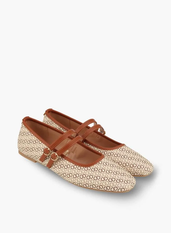 Women Monogram Mary Jane Shoes