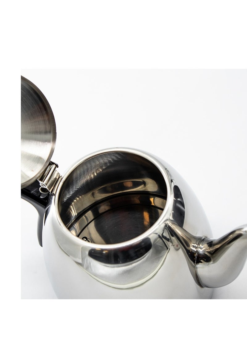 Generic - Dallah al khaleej arabic coffee and tea maker set with capacity of 1000 ml and power of 1600 watts - Image 1