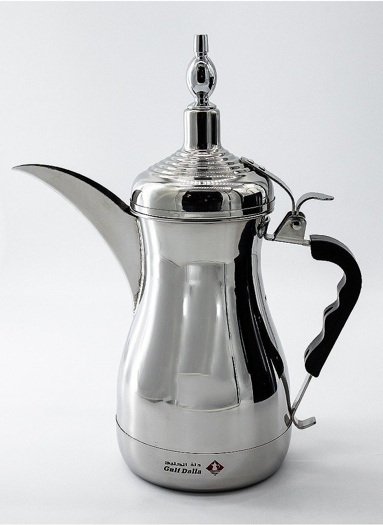 Generic - Dallah al khaleej arabic coffee and tea maker set with capacity of 1000 ml and power of 1600 watts - Image 1