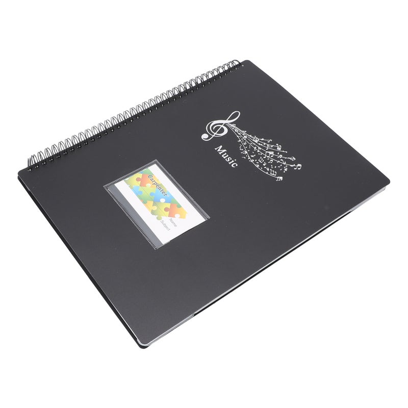 Sheet Music Folder 20 Sleeves 40 Pages A4 Sheet Music Binder for Orchestra School Choir Type C - Image 3