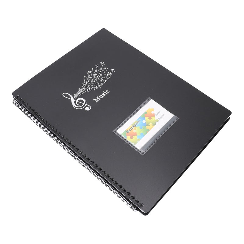 Sheet Music Folder 20 Sleeves 40 Pages A4 Sheet Music Binder for Orchestra School Choir Type C - Image 2