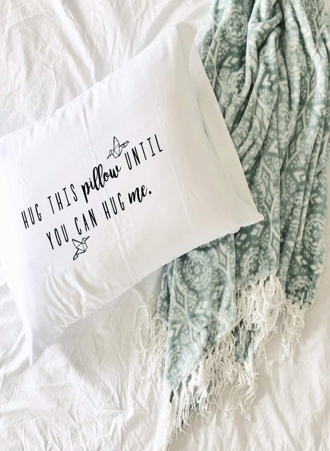Oh, Susannah Hug This Pillow Until You Can Hug Me Pillowcase Box, Original Design, Long Distance Relationship Gifts, Sublimation Print, Standard (20"x30") - Image 5