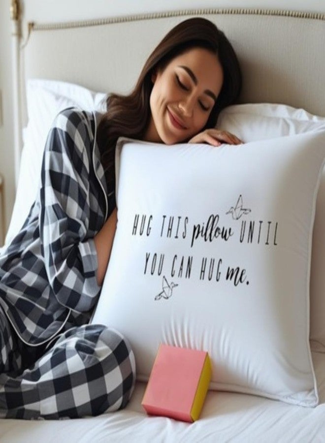 Oh, Susannah Hug This Pillow Until You Can Hug Me Pillowcase Box, Original Design, Long Distance Relationship Gifts, Sublimation Print, Standard (20"x30") - Image 3