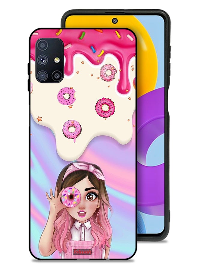 Tolwak Samsung Galaxy M51 Protective Case Cover Holding Donut - Image 1