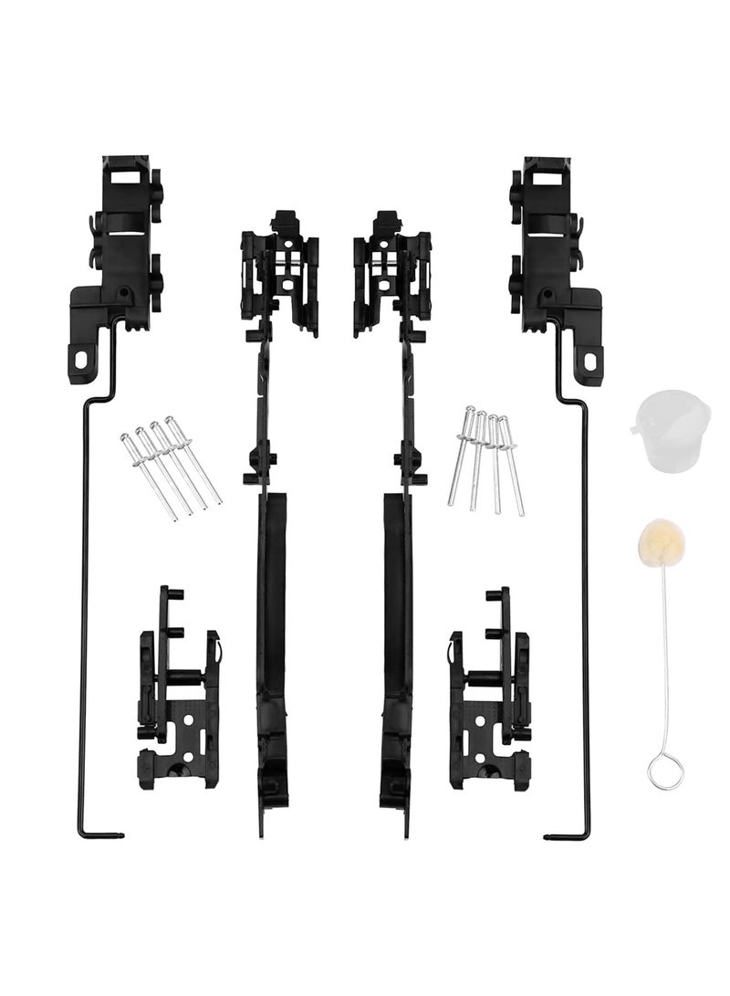 Excefore Sunroof Repair Kit, Compatible with Ford F150/F250/F350/F450, Assembly Parts Replace, 02ESR1201ABK Sunroof Track Assembly - Image 1
