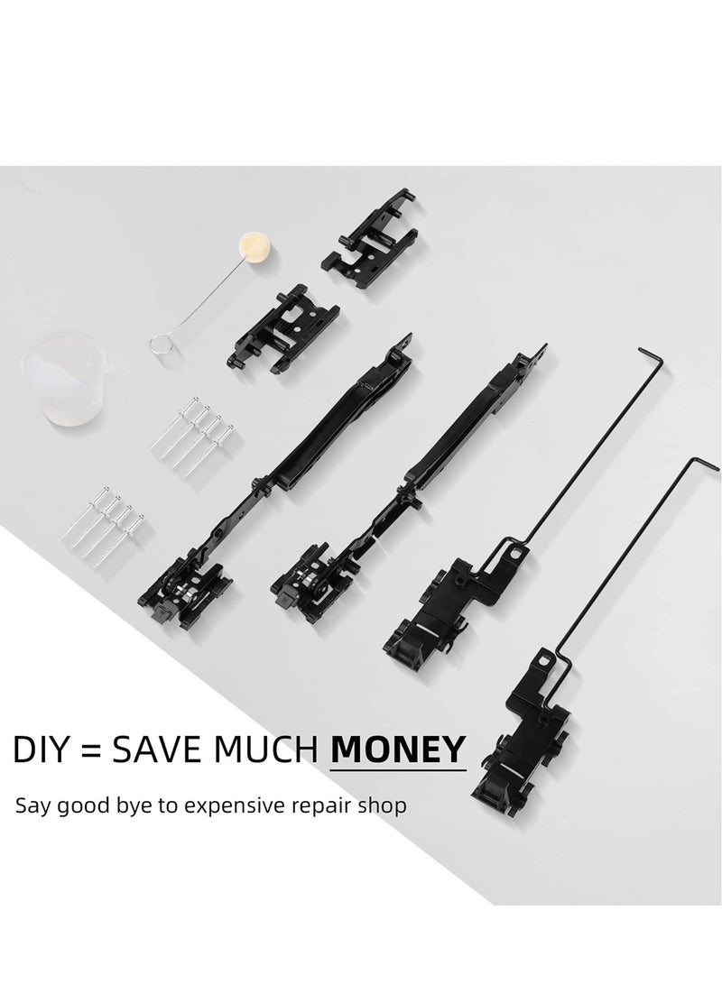 Excefore Sunroof Repair Kit, Compatible with Ford F150/F250/F350/F450, Assembly Parts Replace, 02ESR1201ABK Sunroof Track Assembly - Image 5