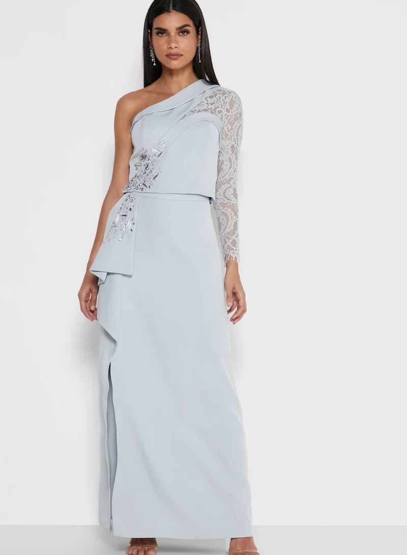 Femi9 Side Split Maxi Skirt