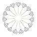 TKMOS 50 Pack Cupcake Toppers Silver Glitter Diamond Cakes Toppers Cupcake Decor Party Cake Decoration Supplies - Image 3