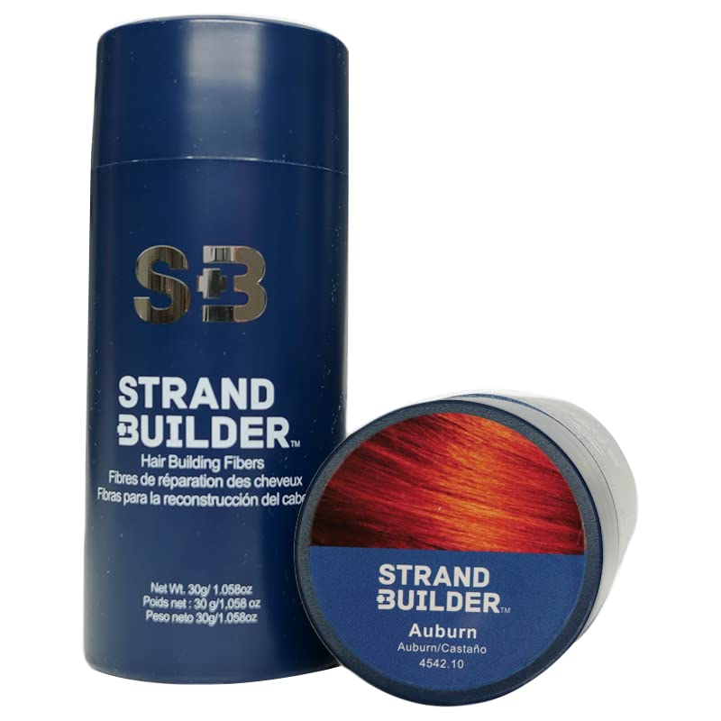 Strand Builder Hair Fibers for Thinning Hair and Hair Loss, Natural Keratin Hair Building Fibers, Undetectable Hair Thickener for Men or Women, 30g/1.06oz (Grey) - Image 2