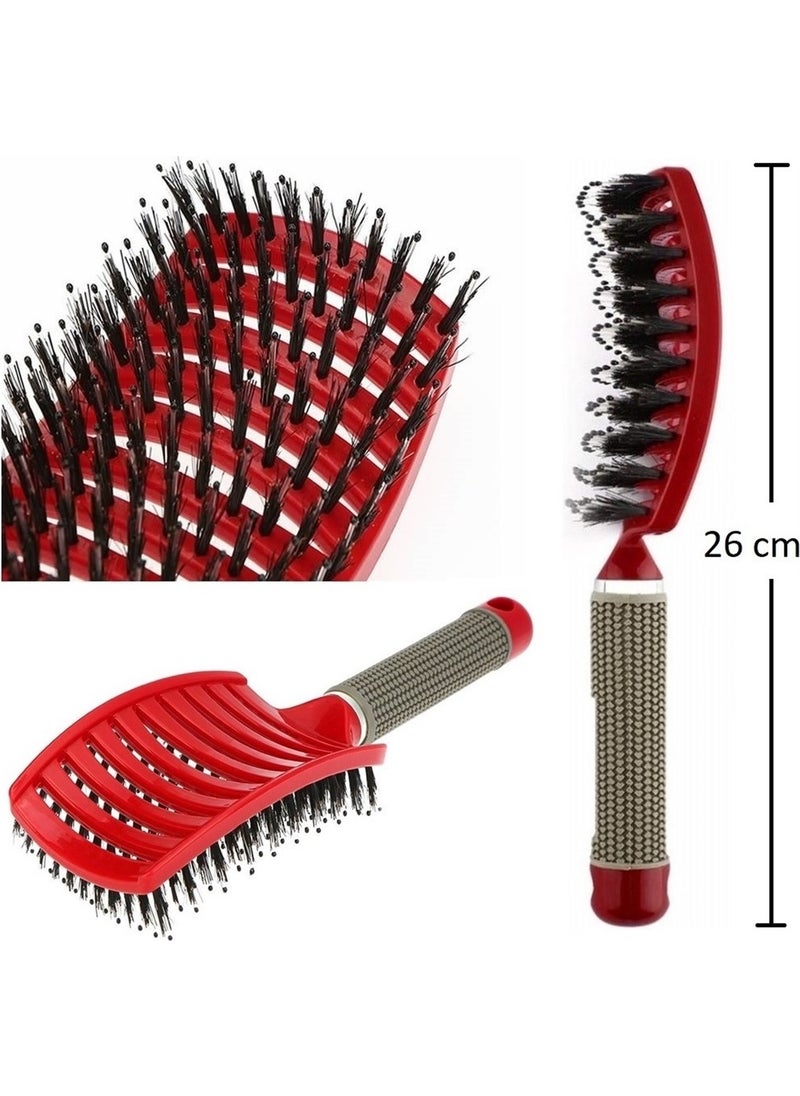 Land of Myth - Premium Detangler, Detangling Brush, Soft, Flexible, Ionic Tooth  - Image 4