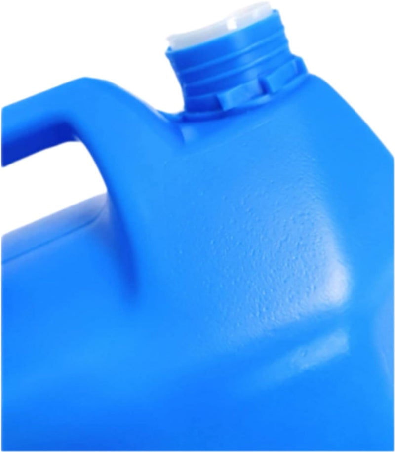 HOPE KART HOPE KART HDPE Plastic Water Chemical Storage Drum Bucket Can Jar Container Tank with Seal Cap 5 Litres Blue Rectangular - Image 4