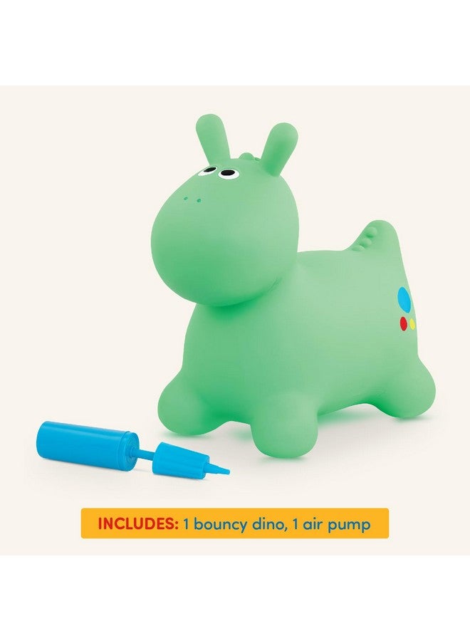 BATTAT - Inflatable Bouncer - Air Pump Included - Bouncy Animal - Soft & Safe - 18 Months + - Hoppin' Dino - Image 5