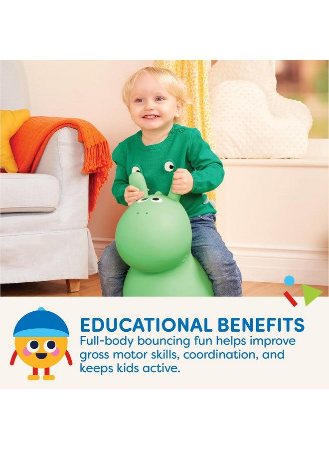 BATTAT - Inflatable Bouncer - Air Pump Included - Bouncy Animal - Soft & Safe - 18 Months + - Hoppin' Dino - Image 4