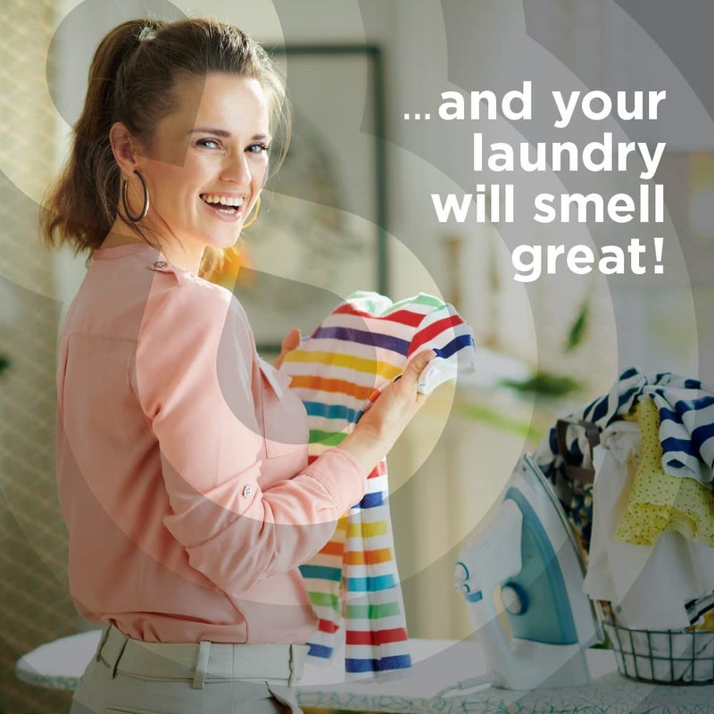 PULSE Non Stops Dryer Sheets - Free & Clear Scented Laundry Fabric Softener Sheets - Reduces Wrinkles - Controls Static - Softens Fabric (120 Count) - Image 4