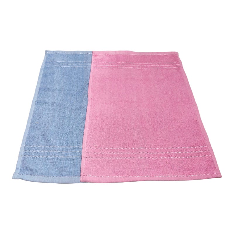 R&P Cotton Hand Towel 450 GSM, Multicolour Ultra Soft and Super Absorbent (Set of 6) - Image 3