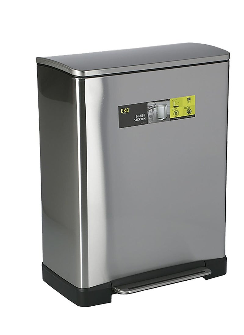 50 Litre E-Cube Step Bin