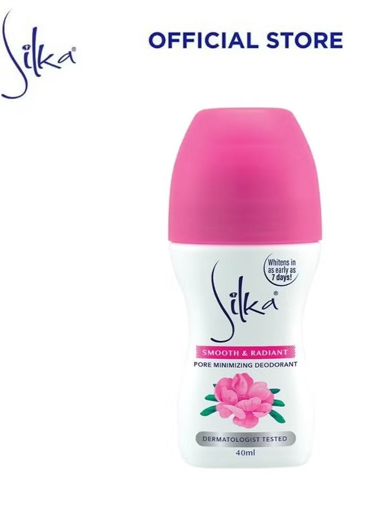 Silka Smooth And Radiant Pore Minimizing Deodorant 40 ml