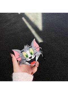 Generic AirPods 4Th Generation Cartoon Silicone Soft Protective Cover Suitable For Apple Wireless Bluetooth Headphone Case Hot Sale In Foreign Trade-Color:Q37 Model (with Hook)-Applicable Models:Airpods 4 (2024 Version)  - Image 1