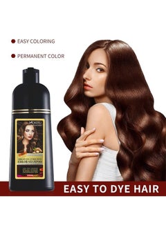 maani MOKERU Professional Argan Oil Hair Dye Color Shampoo 500 ML: Instant Fast Acting Long Lasting Signature Bundle by Maani (Purple)  - Image 3