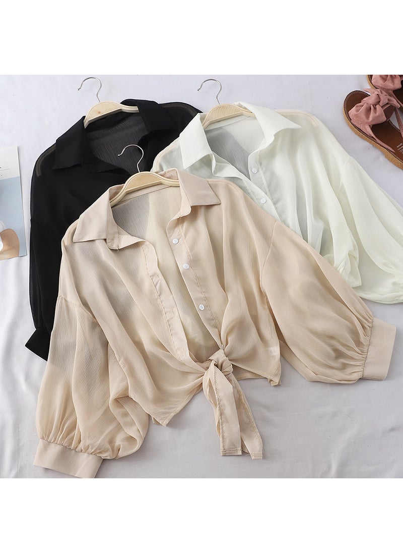 1 x 5 pcs Summer Chiffon Cardigan Batwing Shawl Trendy Black - pzsku/Z6C07DDC8C9313F4ABE99Z/45/_/1734108110/86302b59-7945-4116-9daa-9ec6578f7546